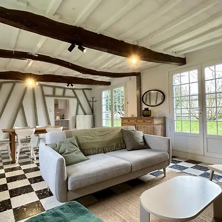 Charmante Longere - Havre De Paix Avec Jardin Et Cheminee Vakantiehuis Sallenelle (Somme)