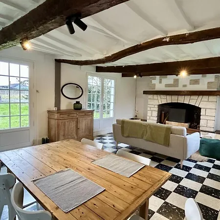 Charmante Longere - Havre De Paix Avec Jardin Et Cheminee Feriehus *